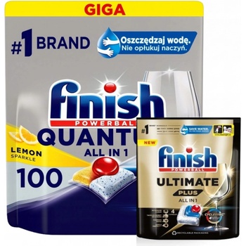 Finish Quantum Kapsle do myčky All in 1 Citron 100 ks