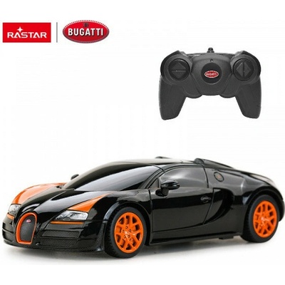 Rastar RC auto Bugatti Grand Sport Vitesse černý 1:24 GRA5502