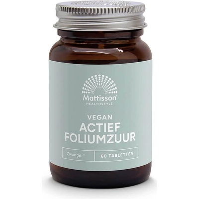 Mattisson Healthstyle Vegan Folic Acid Qutrefolic, 400 g, 60 капсули, Mattisson Healthstyle (MT2399)
