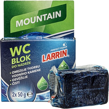 Larrin WC blok do nádrže Mountain Fresh 2 x 50 g