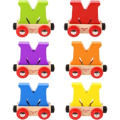 Bigjigs vagónek Písmeno M – Sleviste.cz