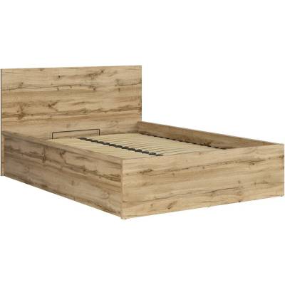 BRW Tetrix B dřevo světle hnědé deska, látka S442-LOZ/140/B