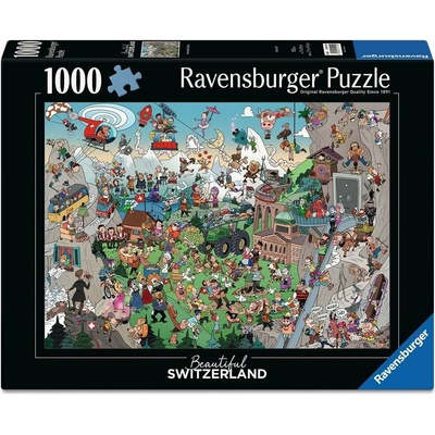 RAVENSBURGER Krásné Švýcarsko 1000 dílků