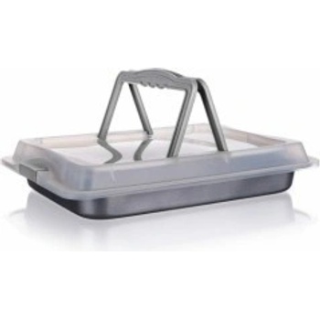 Banquet plech 19YLK502-A s um. víkem 42x29 cm Culinaria