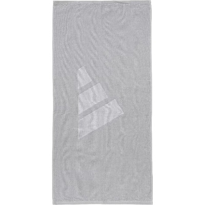 adidas per pack towel white šedá 100 x 50 cm