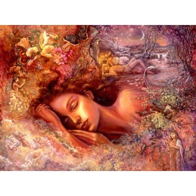 Grafika - Puzzle Josephine Wall: Psyche's Dreams - 2 000 piese
