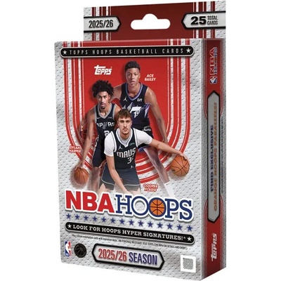 Topps 2025-2026 NBA Hoops Basketball - Hanger Box