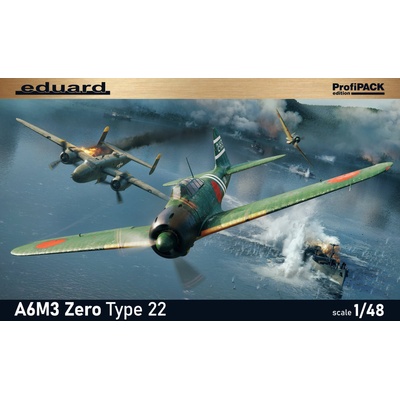 Eduard Mitsubishi A6M3 Zero Fighter Type 22 ProfiPACK edition 1:48