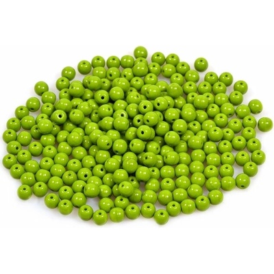 Glass beads, s.r.o. Mačkané kulaté korálky - 4 mm 53420 Balení: 600ks