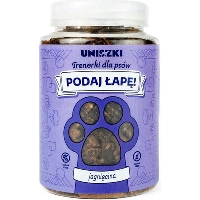 UNISZKI Podaj łapę Lamb pamlsek pro psa 210 g