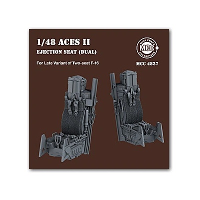 Minicraft Collection ACES II Ejection Seats for F-16 Two-seat Variant Late 2pcs 1:48
