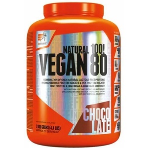 EXTRIFIT Vegan 80 Hydrolized Rice Protein Isolate & Pea Protein Isolate 2000 g