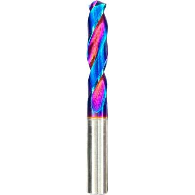 MTS VHM karbidový vrták Fi 10 mm, L-89 mm, 65HRC, 3D, na nerezovú oceľ (INOX)