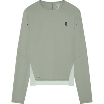 On Дамска тениска On Women's Performance Long-T Running shirt - Tin / Iceberg (916-1289-0613)