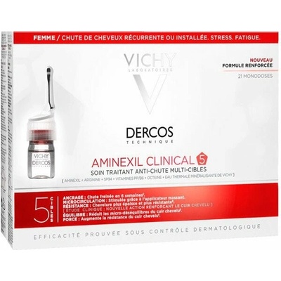 VICHY Dercos Aminexil Clinical 5 ženy 21×6 ml