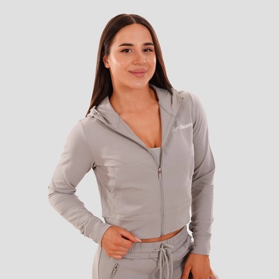 GymBeam Zip-up TRN grey
