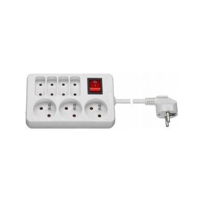 PremiumCord Pre-loosening power 230V 1.5m 3+4 sockets+switch