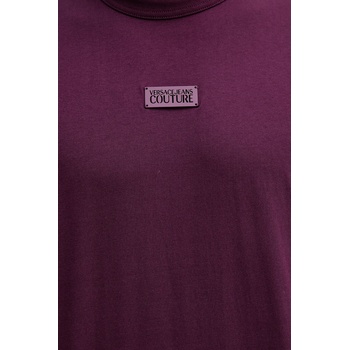 Versace Jeans Couture Памучна тениска Versace Jeans Couture (79GAHT08.CJ00T)