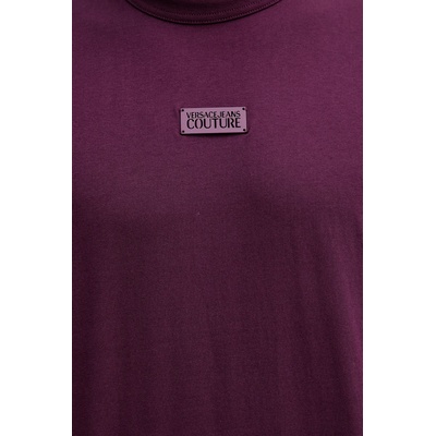 Versace Jeans Couture Памучна тениска Versace Jeans Couture (79GAHT08.CJ00T)