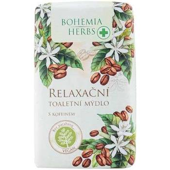 Bohemia Herbs Kofein relaxační toaletní mýdlo 100 g