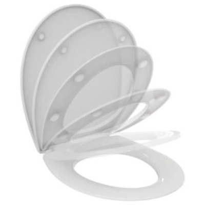 Ideal standart ТОАЛЕТНА СЕДАЛКА eurovit e131801 ЗАБ. ПАДАНЕ БЯЛА (e131801)