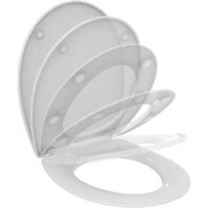 Ideal standart ТОАЛЕТНА СЕДАЛКА eurovit e131801 ЗАБ. ПАДАНЕ БЯЛА (e131801)