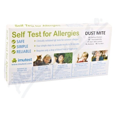 Imutest Duts Mite test alergie na prachové roztoče