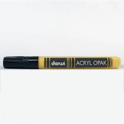 DARWI ACRYL fixa hrubá - Tmavě žlutá 6 ml