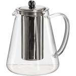 Chomik Топлоустойчива кана с метален капак и цедка за чай 1300ml 68501 (LUT1571)