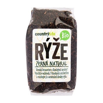 Country Life Rýže černá natural Bio 0,5 kg