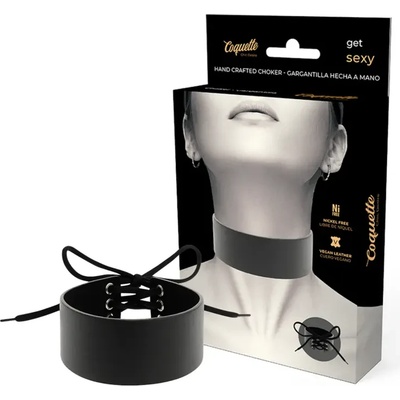 Чокър от изкуствена кожа, регулируем - Desire Choker Collar (D-229295)