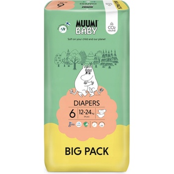 Muumi Baby 6 Junior 12-24 kg eko 54 ks