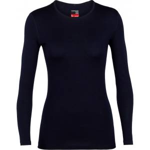 Icebreaker Дамско мериносово термобельо Icebreaker Women's 260 Tech L/S Crewe Merino base layer - Midnight Navy (115-0936-0312)