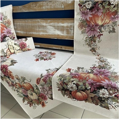 Mondo Italia Podzimní gobelínový ubrus MIGD050 45x140 cm