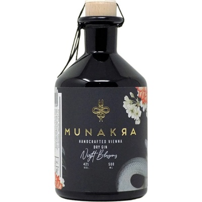 Munakra Night Blossoms Dry Gin 42% 0,5 l (čistá fľaša)