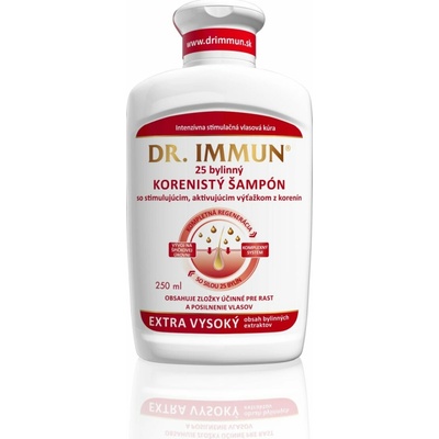 DR. IMMUN Šampon s koncentrovaným extraktem z 9 druhů koření 250 ml