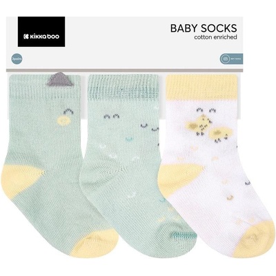 Kikka Boo Бебешки чорапи с 3D уши Sleepy Sheep 6-12м (kikka-31110010214)