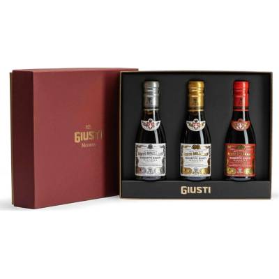 GIUSTI Modena 1605 Balzamikový ocet 1 SILVER MEDAL & 2 & 3 GOLD MEDALS 3 x 100 ml