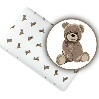 Ankras bavlna plachta prestieradlo s gumou Teddy 60x120