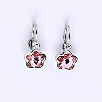 Čištín dětské krystal Swarovski light rose NK 1297
