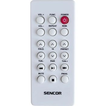 GENERAL Sencor spt3907b - дистанционно управление дубликат (spt3907b)