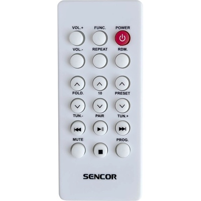 GENERAL Sencor spt3907b - дистанционно управление дубликат (spt3907b)