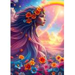 Alipson Puzzle - Puzzle Rainbow Girl - 500 piese