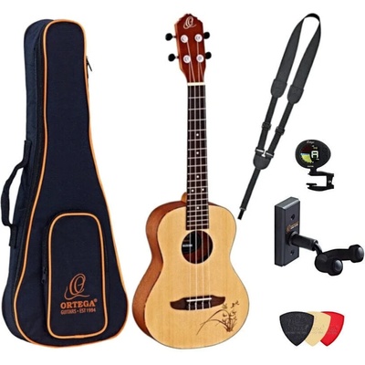 Ortega Guitars RU5-TE Deluxe SET Тенор укулеле Natural