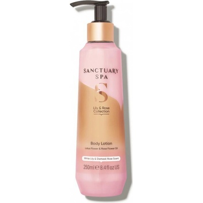 Sanctuary Spa Lily & Rose hydratačné telové mlieko pre suchú pokožku 250 ml