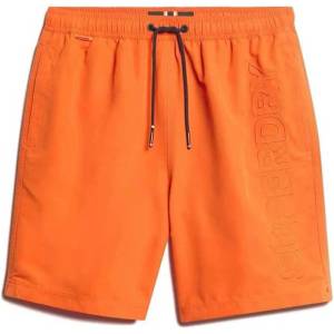 Superdry Бански гащета Superdry Premium Emb 17´´ swimming shorts - Orange (Denim Co Rust Orange)