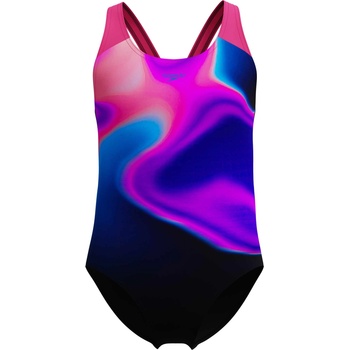 Speedo Цял бански girls eng print splashback 1pc