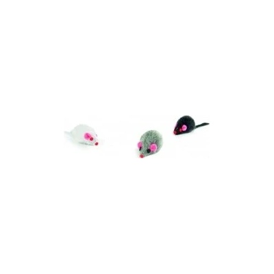 Beeztees Plyšová myš 3ks 9cm