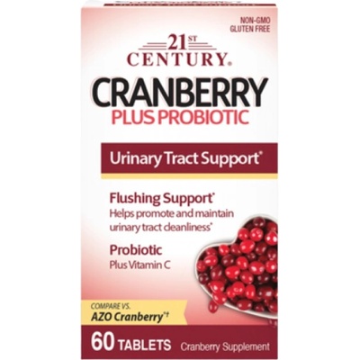 21st Century Cranberry Plus Probiotic [60 Таблетки]