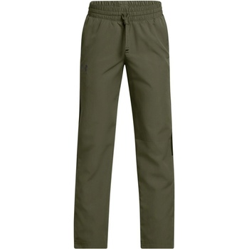 Under Armour RIVAL WOVEN PANTS K zelené 1390155-390